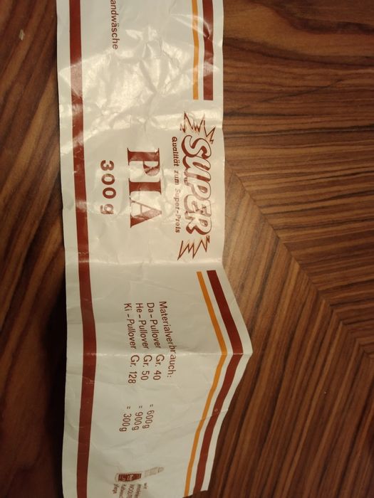 Włóczka, wełna melanż 10% moher, 90% polakryl 300g + gratis