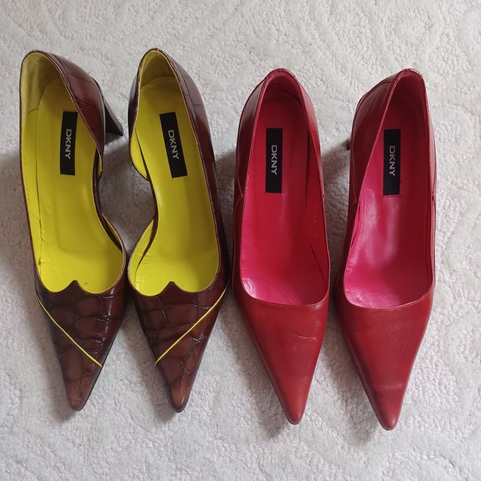 Buty DKNY pełnoskórzane 8,5/38,5