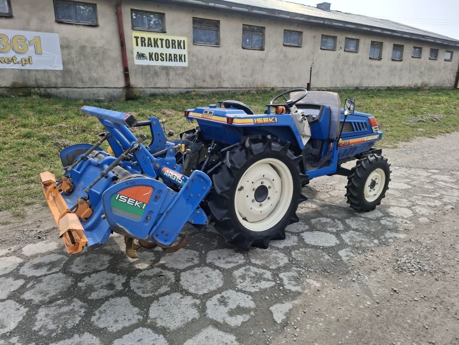 Traktor japoński 4x4 Iseki Landhope 220 piękny stan  wspomaganie