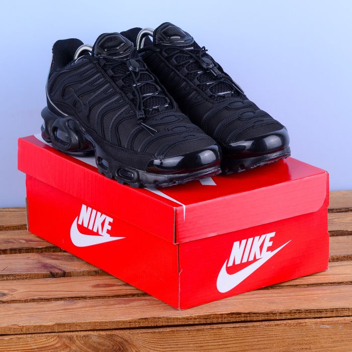 (2341) Кросівки Nike Air Max TN Plus чорні найк найки (41-45)