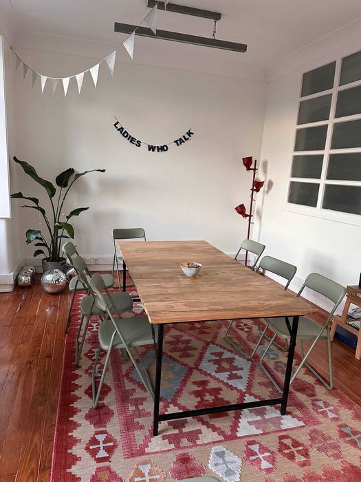 Rectangular Folding Dining Table – 200x100 cm