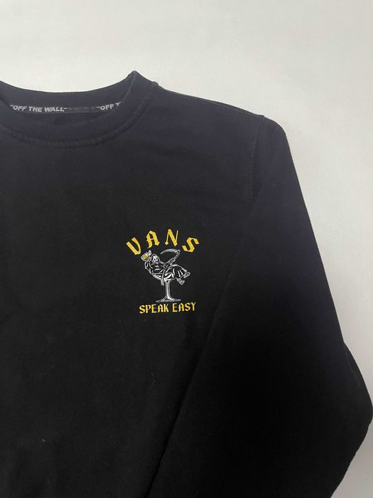 !Оригінал! Світшот-Vans-S,M-чорний