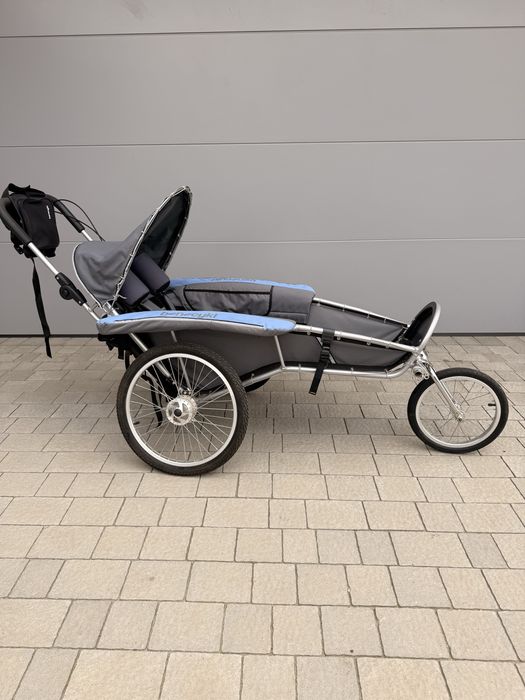 Kozlik Junior Country  bogate wyposażenie, wózek  biegowy , trekiing , przyczepka rowerowa dla niepełnosprawnych