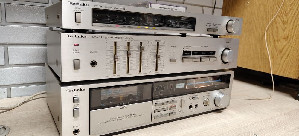 Zestaw audio TECHNICS su-z15 ,z25, M206. Japan