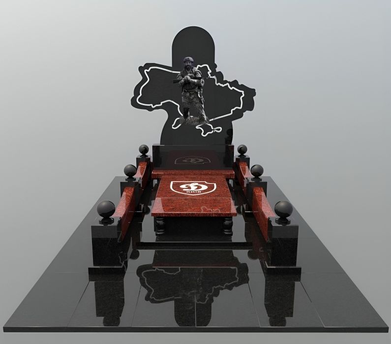 Пам’ятник або комплекс з граніту або мармуру в Києві та області.