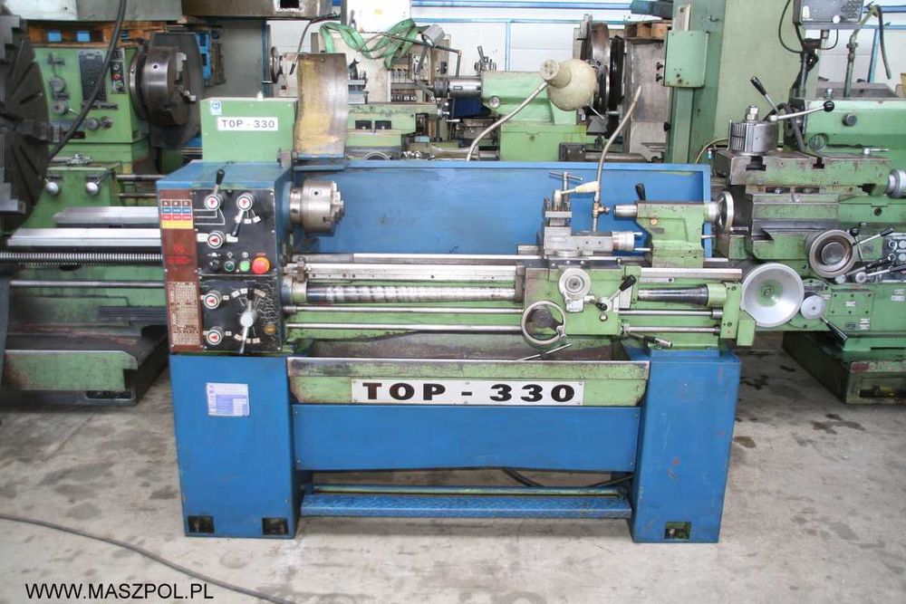 Tokarka PORĘBA TOP 330 x 1000 - rok 2001 - FILM - SUPER STAN