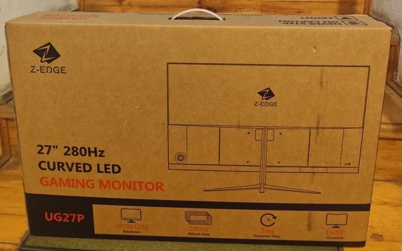 Продам ігровий монітор Z-EDGE UG27P 27” 280Hz Curved