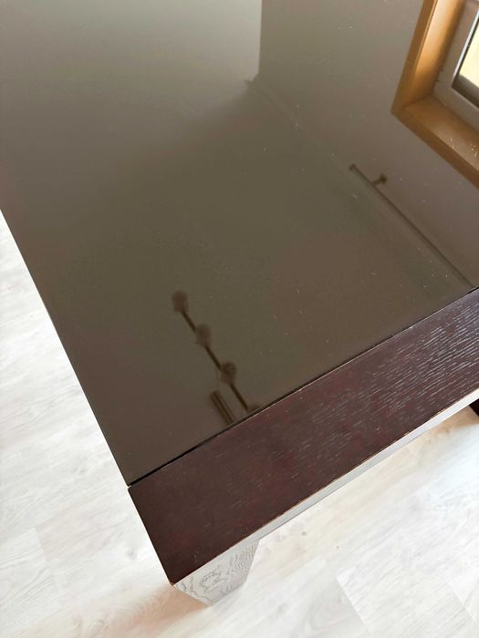 Mesa de jantar Wengué 170x90cm extensível 240cm