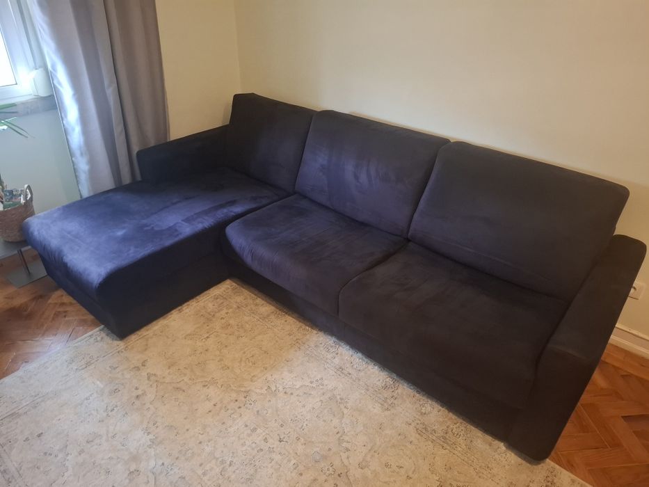 Sofá cama preto Chateau d'Ax