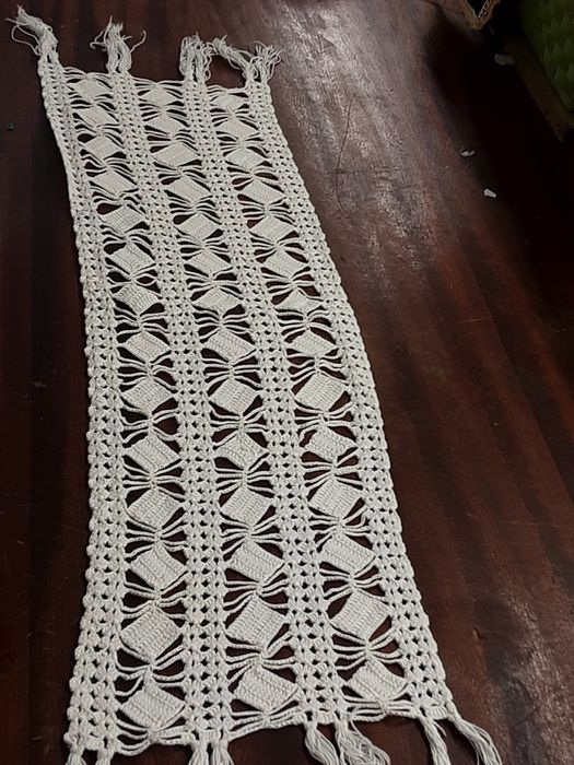 Panos em croché 1 € cada foto estado novo