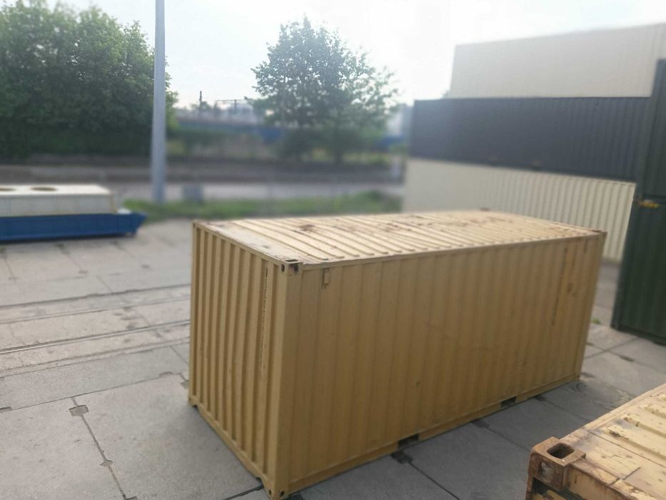 Kontener morski 6 metrowy / 20 DV / Pewny Kontener / PZ