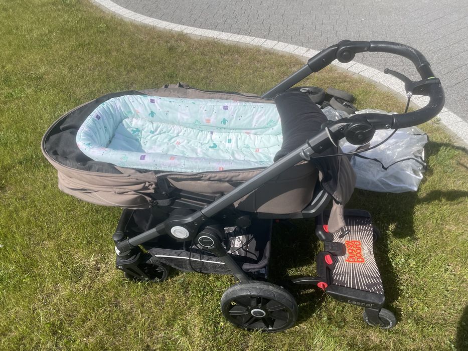 Wózek dziećiecy Teutonia Be You V2 14 (Nowe Hamulce Pokrowiec i Opony)