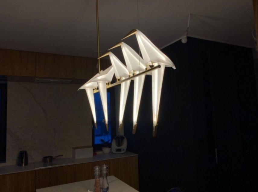 Lampa LORO 5 King Home Bird ORIGAMI nad STÓŁ wyspa jak nowa ORYGINAŁ l