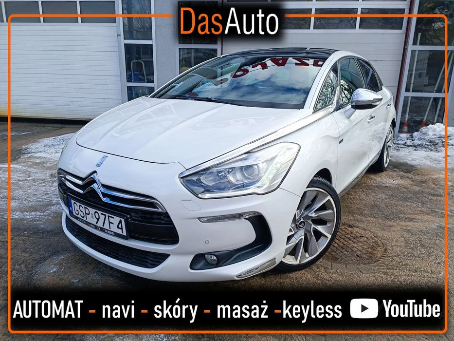 Citroën DS5 AUTOMAT - hybryda - 4x4 - sprowadzony - zarej. - stan BDB - FLM