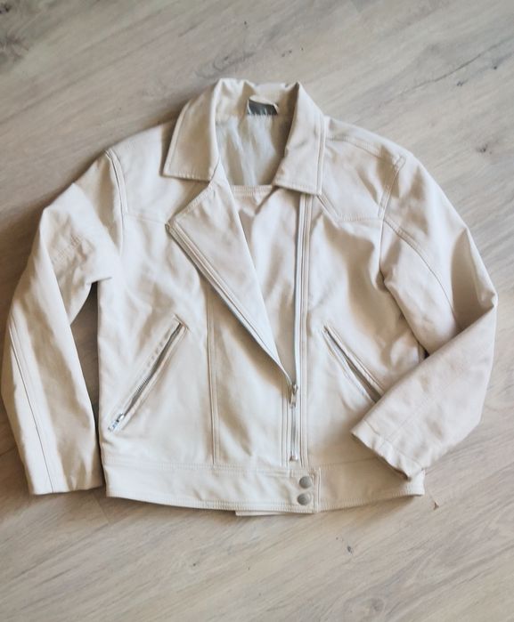Kurtka ramoneska ecru 146