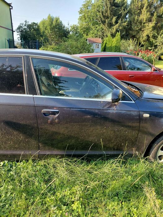 części AUDI A6 C6 2.4 benzyna sedan DRZWI przód prawe lewe TYŁ prawe lewe LZ7Q lusterko mechanizm szyby zamek