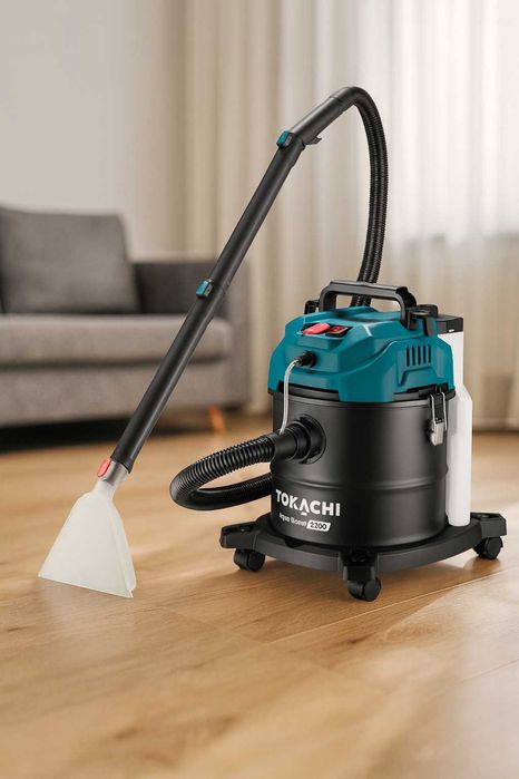 Mocny odkurzacz piorący 4w1 wąska ssawka do prania tapicerki 2200