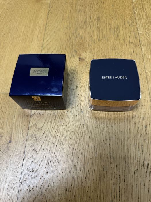 Estee lauder double wear light medium matte loose powder puder sypki