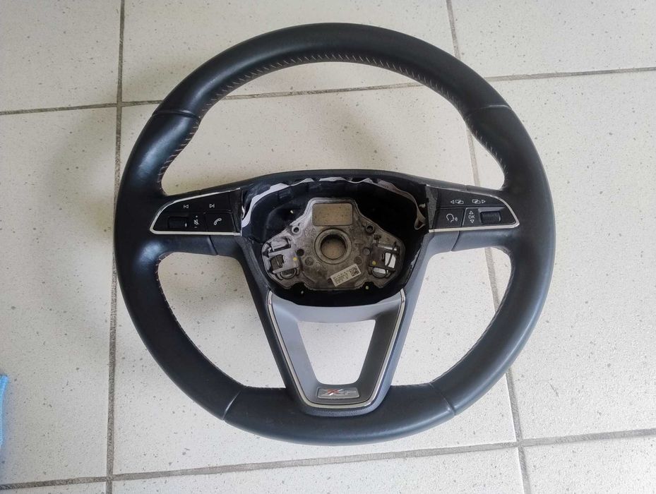 Kierownica seat leon 3 skóra automat łopatki
