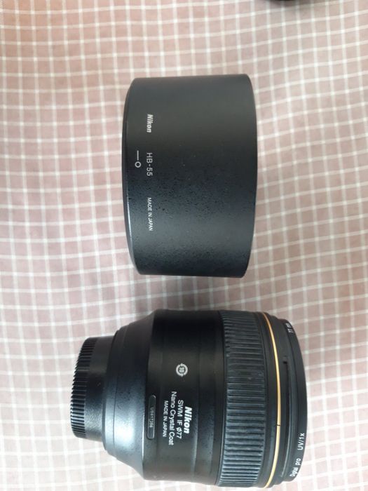 Обьектив Nikon 85ммf/1,4G AF-S Nikkor Светофильт