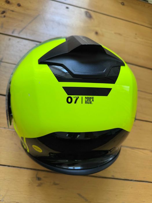 BMW System 7 Carbon Evo Capacete Modular (spectrum fluor)