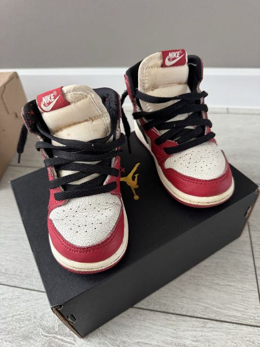 Jordan 1 Chicago lost and found EU 25