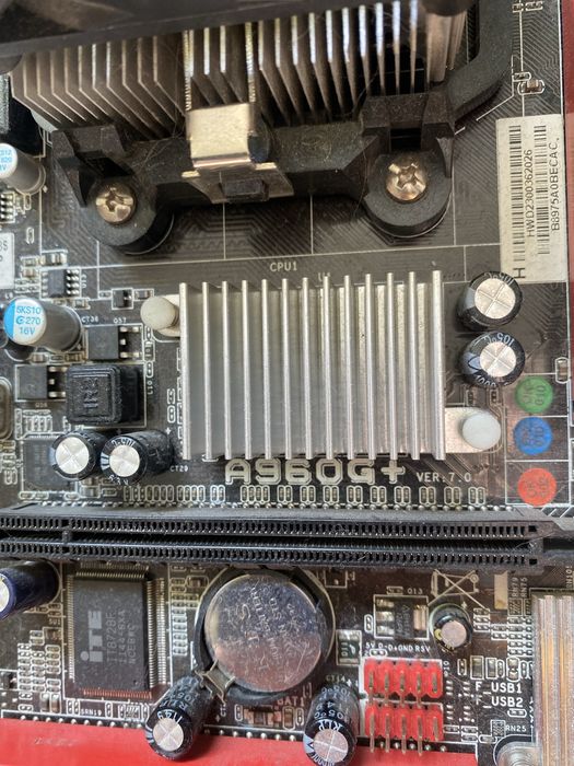 Материнская плата am3+ a960g+ + ОЗУ процессор