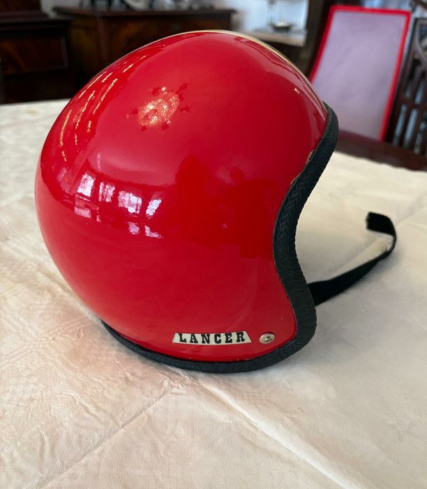 Capacete de Mota vintage
