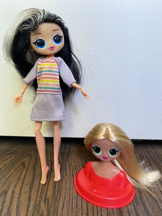 Шарнирная кукла лол лялька lol голова для причесок