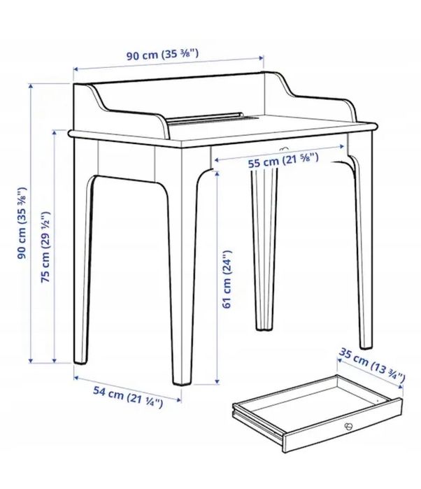 Biurko Ikea Lommarp