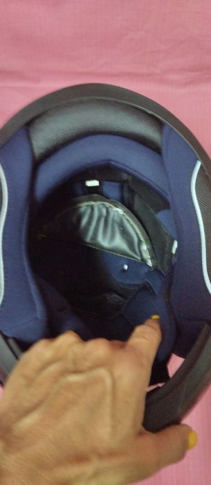Capacete  de moto a gata