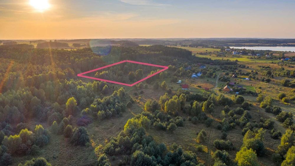 Działka nad jeziorem pod lasem - Kownatki - Więcej