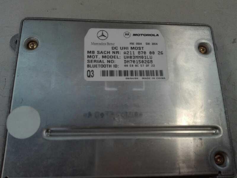 Módulo Eletrónico Mercedes-Benz Clk Bm 209 Coupe