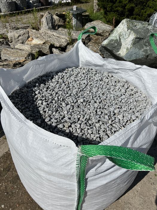Grys Granitowy Szary Kamień Dalmatyńczyk Czysty (bez rudego)