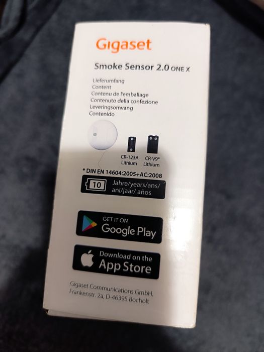 Nowa cena ! Detektor Czujnik Dymu Gigaset 2.0 One X