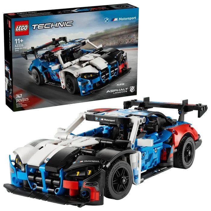 Lego Technic Samochód Wyścigowy Bmw M4 Gt3 Evo 42226. Lego. Nowy Produkt