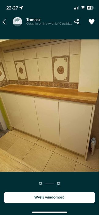 Meble kuchenne szafki AGD