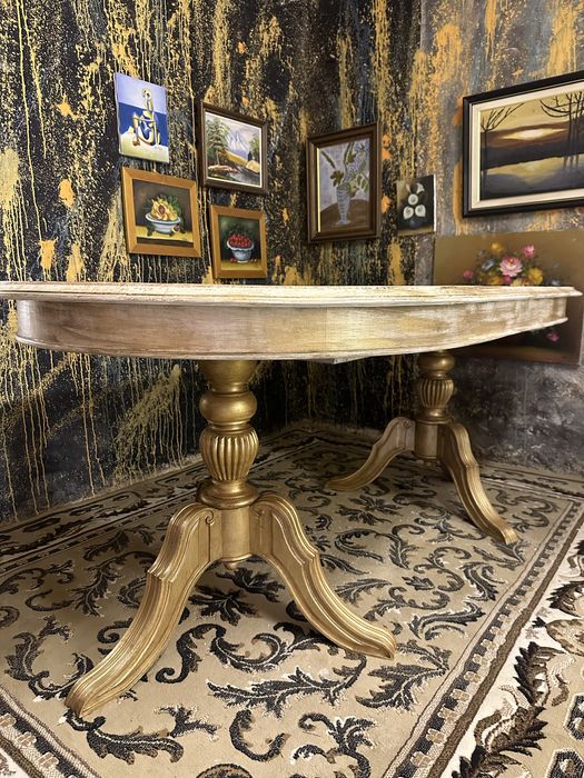 Mesa de Jantar Vintage + 4 cadeiras