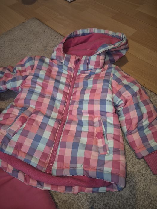 Kombinezon zimowy dziewczęcy r.74