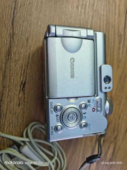 Canon PowerShot A610 | Uszkodzony na części / naprawy | Sprawny LCD, karta 256MB