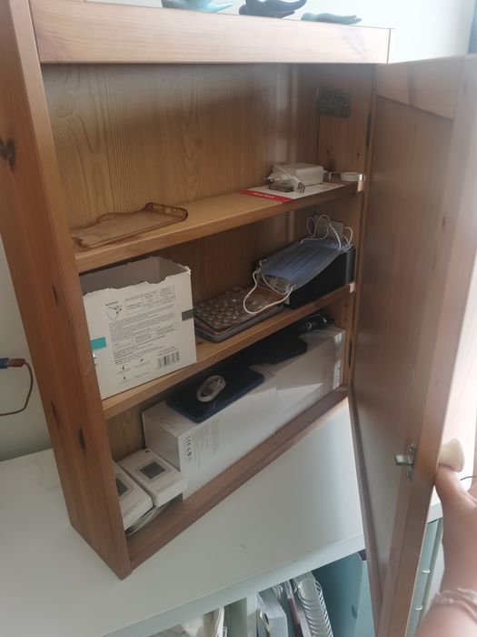 Móvel casa de banho ikea madeira