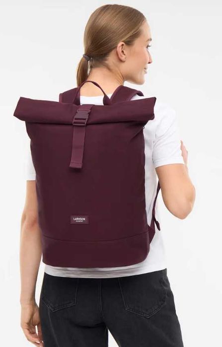 Larkson JANNE UNISEX - Plecak bordowy