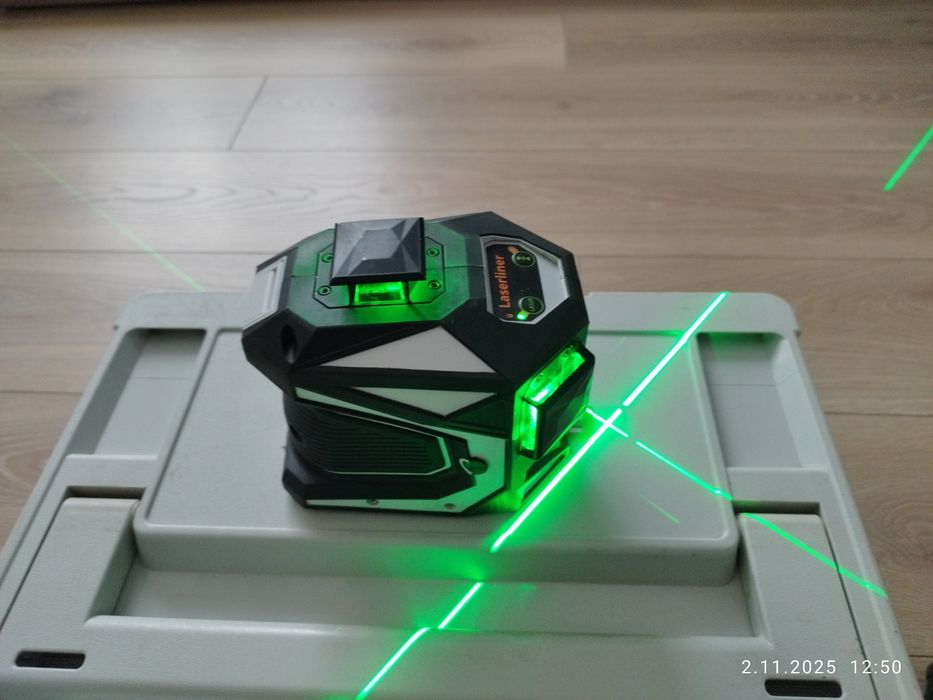Laserliner X3 - Laser Pro Laser krzyżowy 3x360° zielony