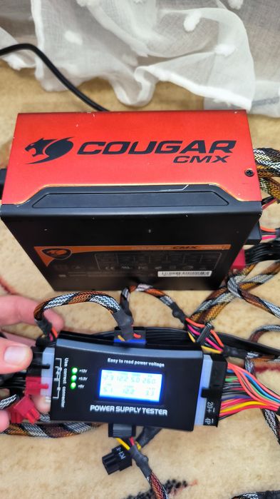 Cougar CMX 700W Напівмодульний блок  Рідна пломба  гарний стан Ультимативний rtx gtx gt gaming oc rx