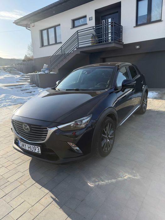 Mazda CX-3 SKYACTIV 1.5D Nowe Wtryski osoba prywatna full opcja