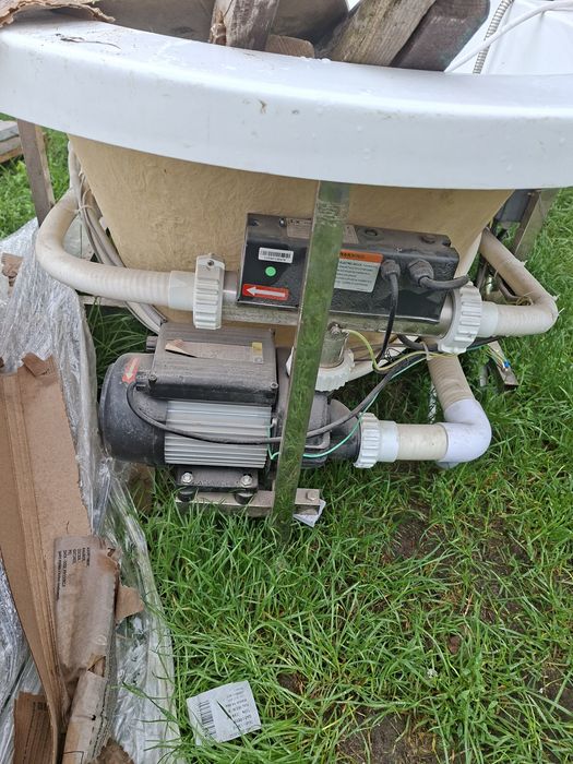 Wanna z hydro masażem