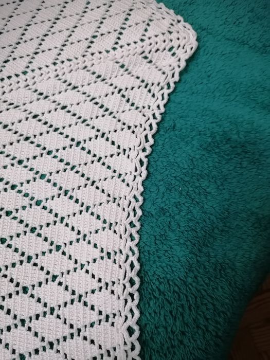 Toalha para mesa de renda octogonal