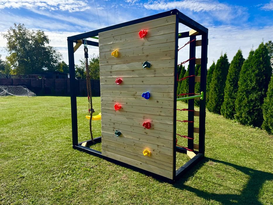Drewniany Plac Zabaw - PROMOCJA -LUPO - Domek - Huśtawka