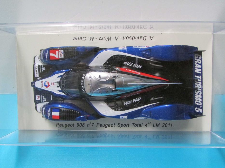 Peugeot 908 #7 - 24h Le Mans 2011 - Spark 1/43