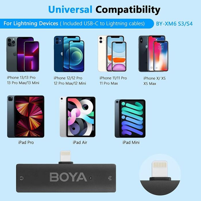 Продам BOYA BY-XM6-K46box Мікрофон для iPhone